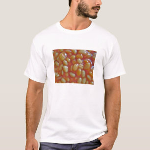 Adulto cocido de la camiseta de las habas
