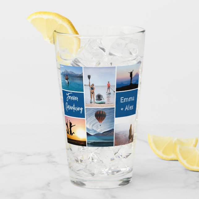 Adventure 6 Collage de fotos de vidrio fotográfico (Anverso (hielo))