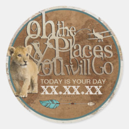 Adventure Awaits Pegatinas