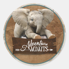 Adventure Awaits Pegatinas