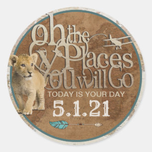 Adventure Awaits Pegatinas