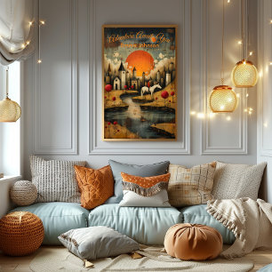 Adventure Awaits You, Póster Inspirador para Niños