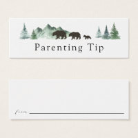Adventure Beging Bear Parenting Tip Card