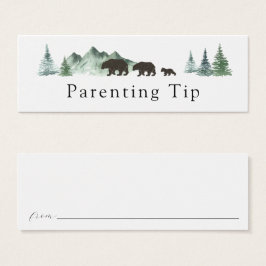 Adventure Beging Bear Parenting Tip Card