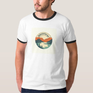 Adventure Men: Camiseta audaz y valiente