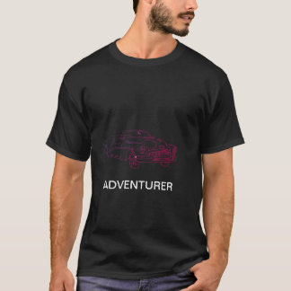 ADVENTURER, Camiseta NEGRA