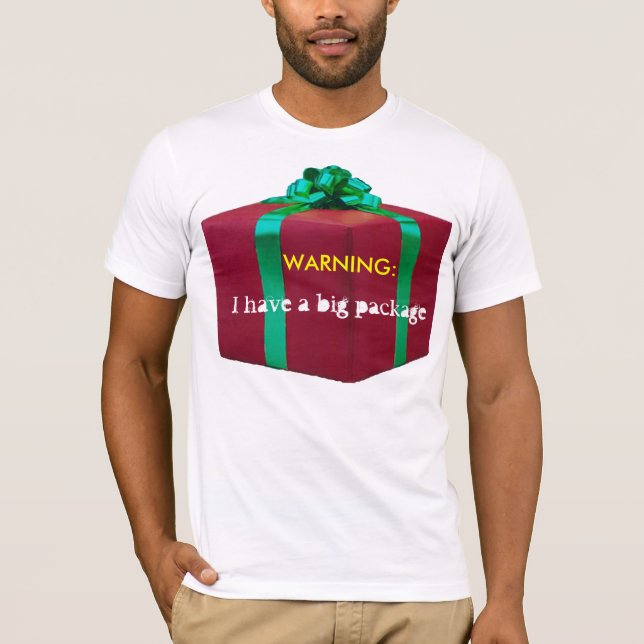 Advertencia: Camiseta grande del paquete (Anverso)