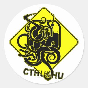 Advertencia: Pegatinas de Cthulhu