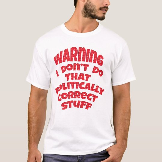 Advirtiendo soy político camisetas divertido
