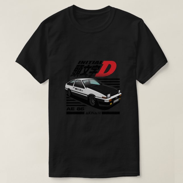 AE86 Camiseta esencial D inicial (Diseño del anverso)