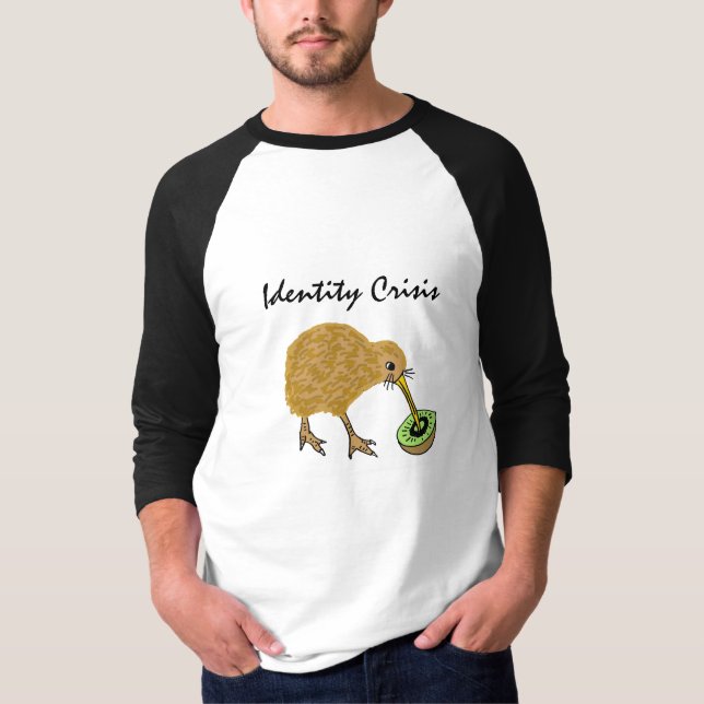 AE camisa de la crisis de identidad del kiwi (Anverso)