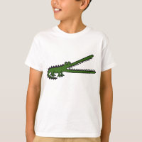 AE - Camiseta Personalizado de cocodrilo