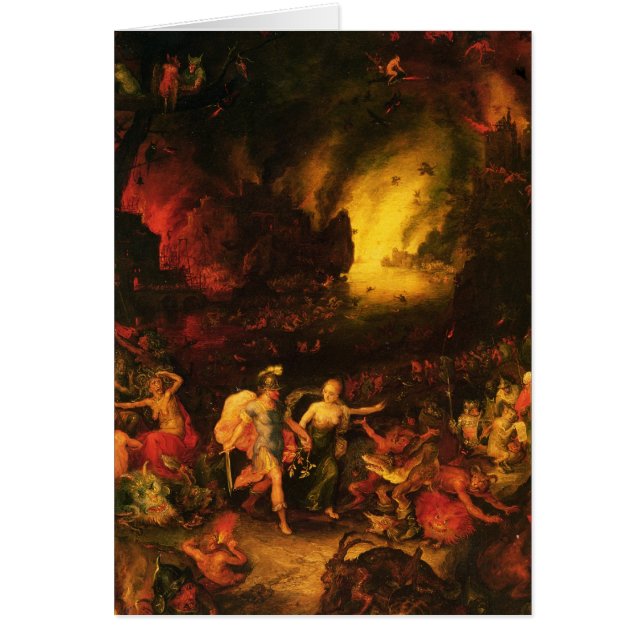 Aeneas en Hades (Frente)