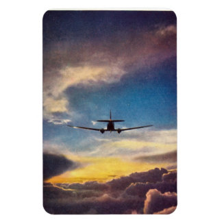 Aerolínea DC-3 y imán Sun de ajuste