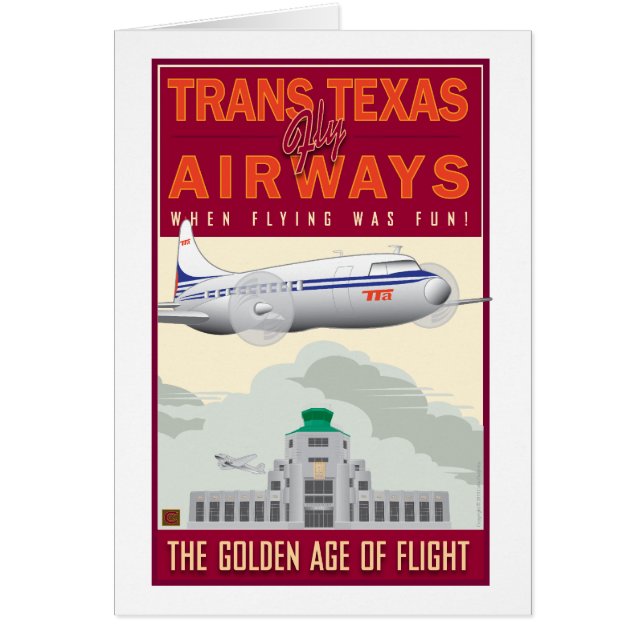 Aerolíneas TRAVEL-Trans-Texas (Frente)