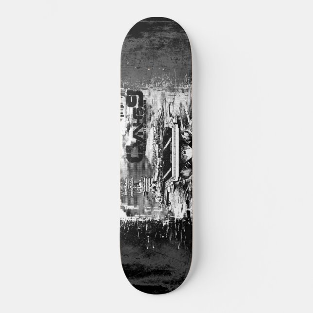 Aeronave Dwight D. Eisenhower Skateboard (Anverso)