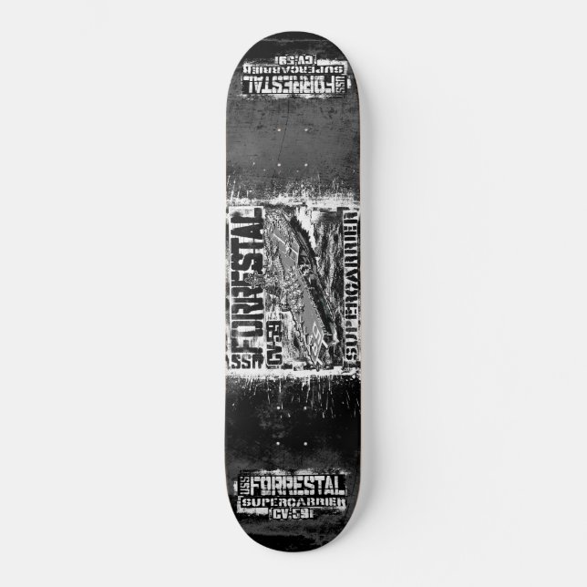 Aeronave Portadora Forrestal Skateboard Skateboard (Anverso)