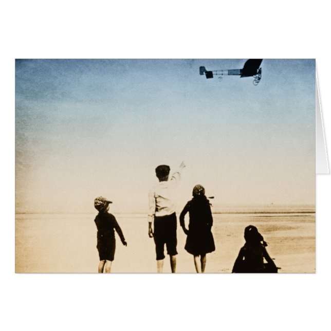 Aeronaves de época en vuelo (Anverso (Horizontal))