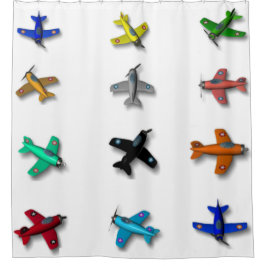 Aeronaves de juguete Cortina de ducha