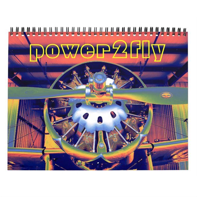 Aeronaves / motor de avión Calendario 2012 (Tapa)