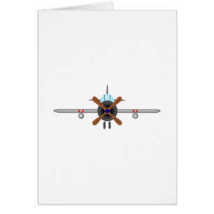 Aeroplano militar del combatiente