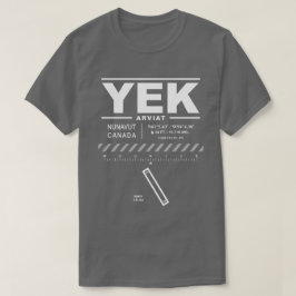 Aeropuerto de Arviat, camiseta YEK