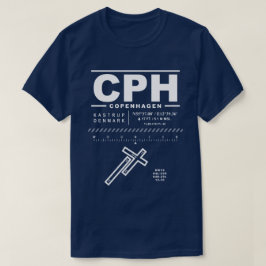 Aeropuerto de Copenhague, camiseta Kastrup CPH