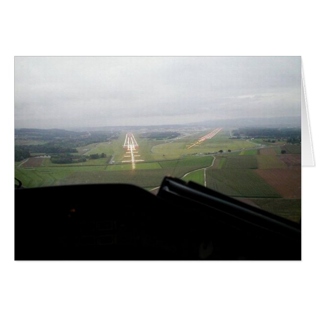 AEROPUERTO DE Zurich (Anverso (Horizontal))