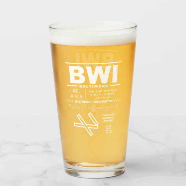 Aeropuerto Internacional Baltimore/Washington BWI (Anverso (lleno))