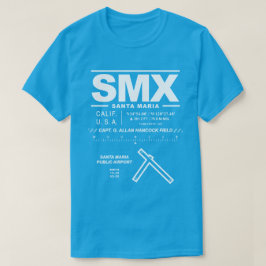Aeropuerto Público de Santa María - camiseta SMX