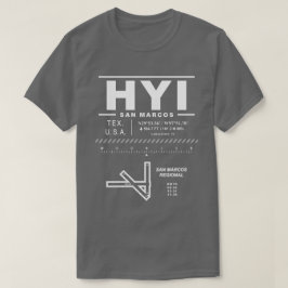 Aeropuerto Regional de San Marcos - camiseta HYI