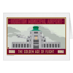 Aeropuerto-Tarjeta del Municipal de Houston