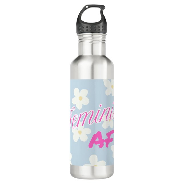 AF feminista - botella de agua (Anverso)