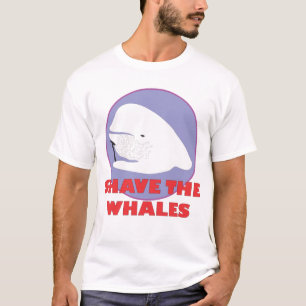 Afeite la camisa de las ballenas