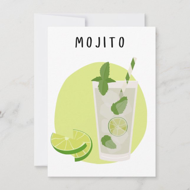 Affiche Mojito petit format (Anverso)