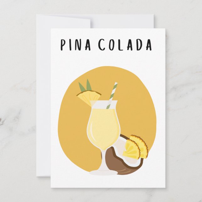 Affiche Pina Colada petit format (Anverso)