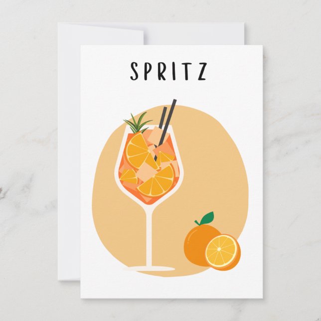 Affiche Spritz petit format (Anverso)