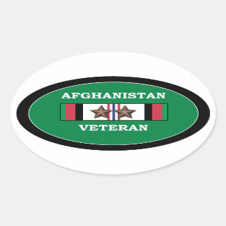 Afganistán Veteranos Pegatinas 2 ACS