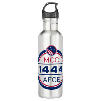 AFGE Local 1444 Botella de acero para agua