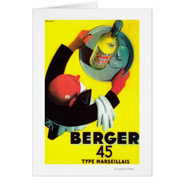 Afiche de Berger 45 VintageEurope (Frente)