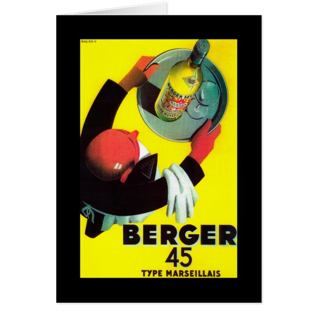 Afiche de Berger 45 VintageEurope (Frente)