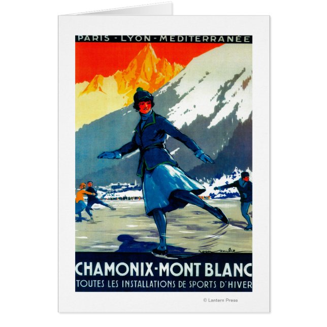 Afiche de cosecha Chamonix-Mont BlancEuropa (Frente)