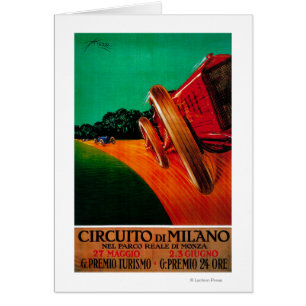 Afiche de cosecha de Milano Circuito DiMilanoEurop
