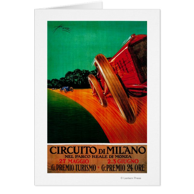 Afiche de cosecha de Milano Circuito DiMilanoEurop (Frente)