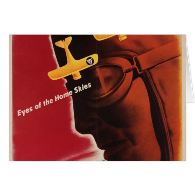 Afiche de época de la Segunda Guerra Mundial (Anverso (Horizontal))