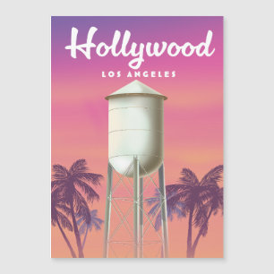 Afiche de Hollywood Los Angeles Travel
