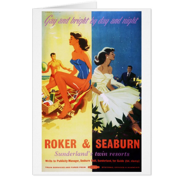 Afiche de Inglaterra Roker y Seaburn restaurado (Frente)