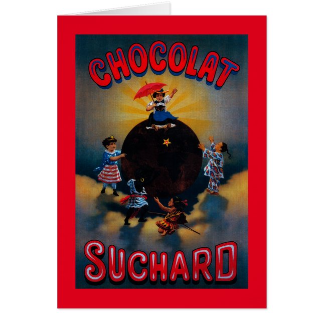 Afiche de la cosecha de chocolate en Europa (Frente)