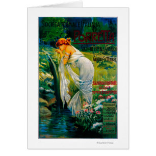 Afiche de la cosecha de Italiana de la Societa Ter