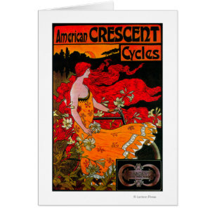 Afiche de la época de moda estadounidense en Europ